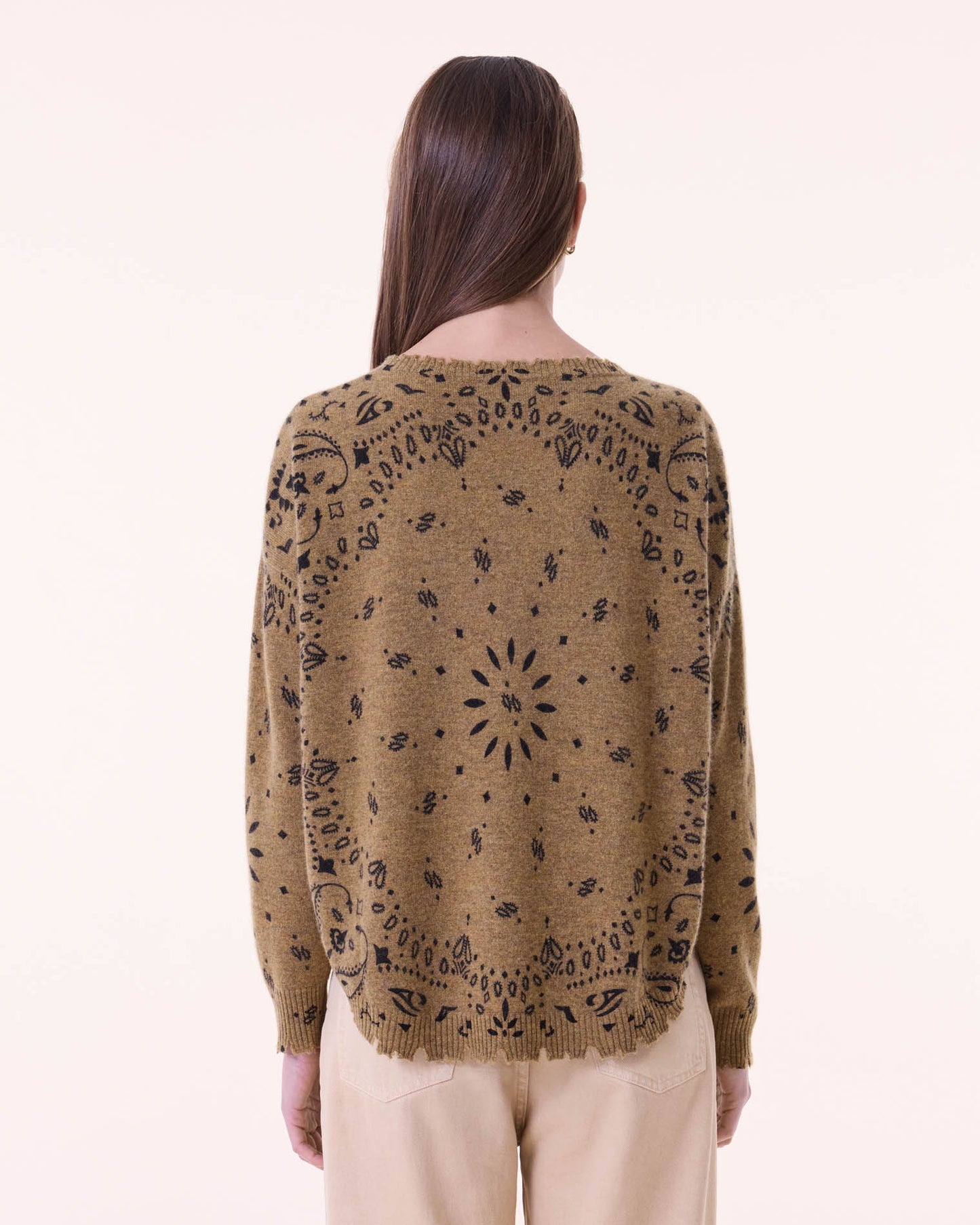 Sweater Mela Bandana bronze