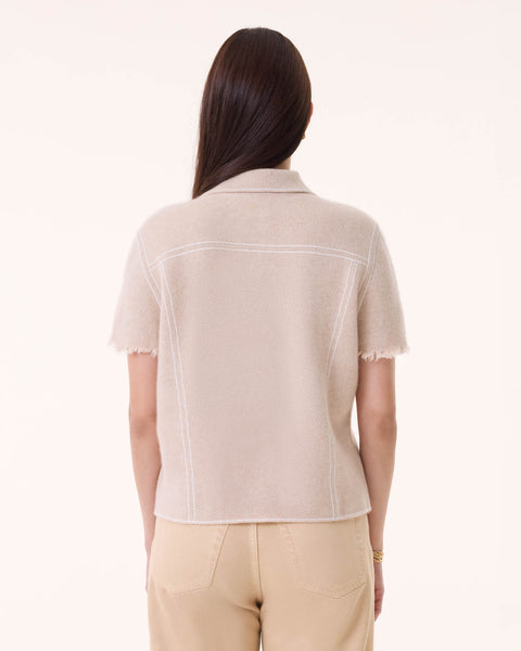 Veste Jessinda beige organic - Image principale