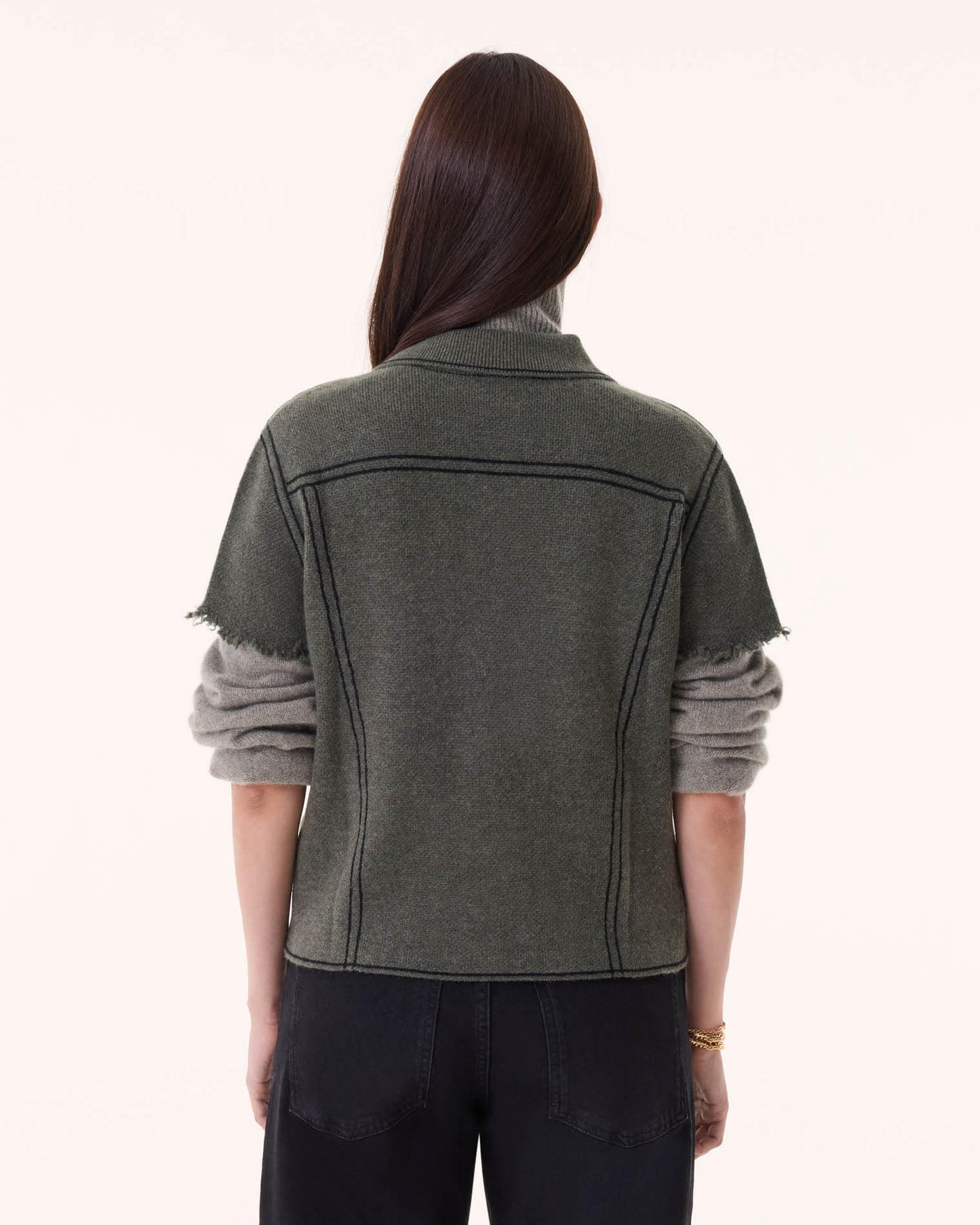 Jacket Jessinda dark khaki