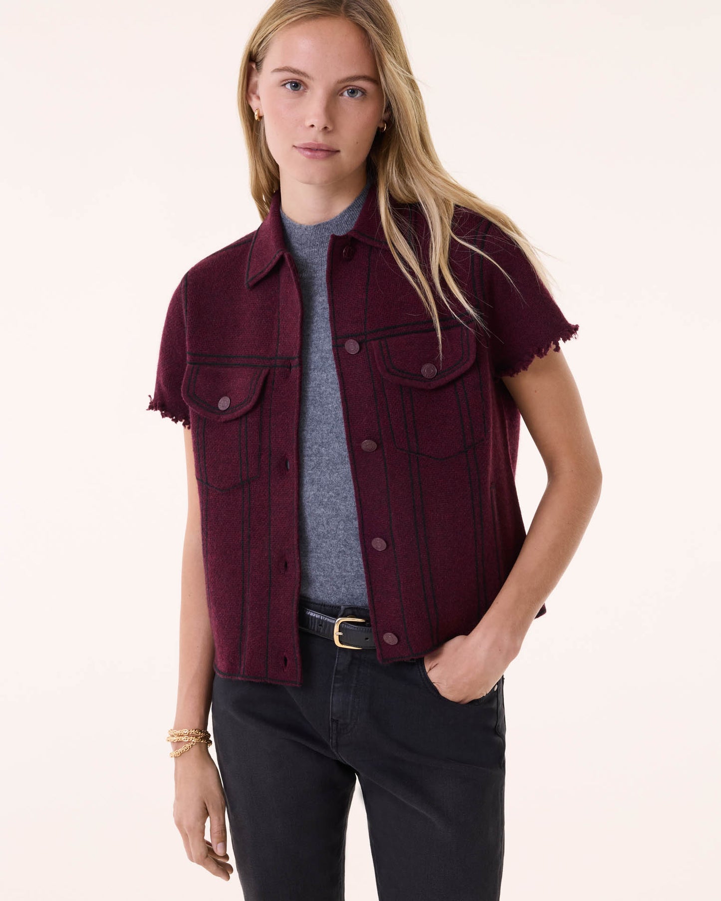 Jacket Jessinda burgundy