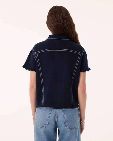 Veste Jessinda bleu marine foncé - Image 4