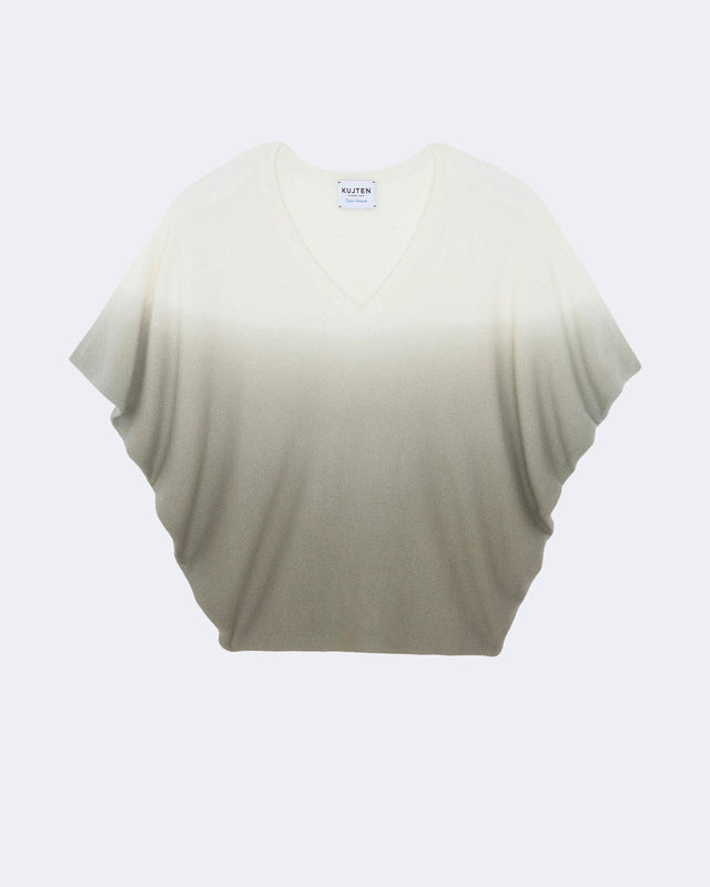 Top Wabibi khaki - white - Image principale