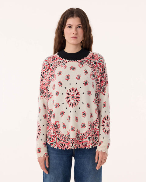 Sweater Mela Western coral red - Image principale