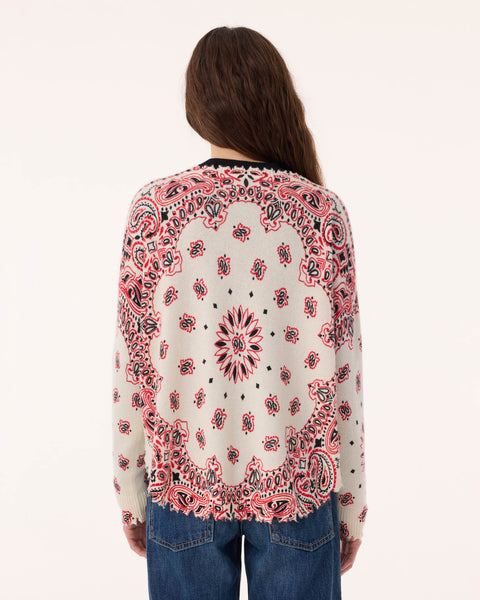 Sweater Mela Western coral red - Image principale