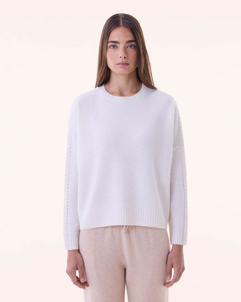 Pull Amea blanc - Image principale