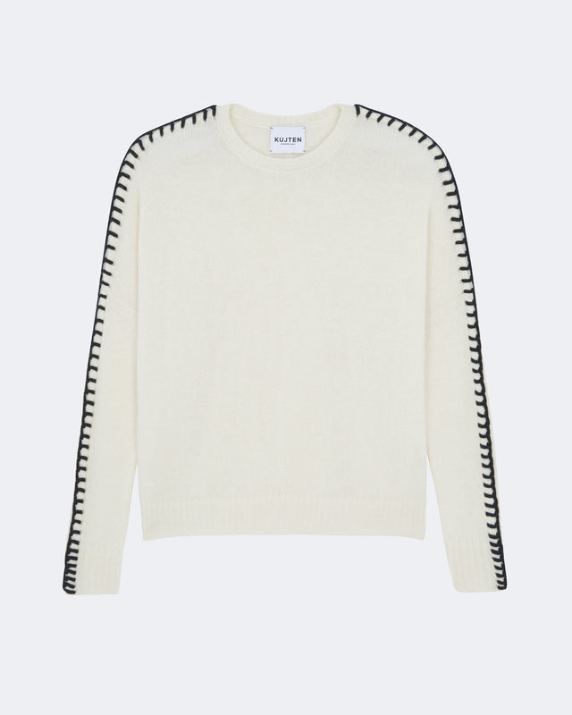 Pull Amea blanc - Image principale