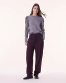 Pull en cachemire beige pour femme - Kujten