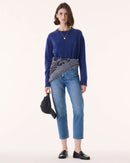 Pull Hanna denim brut