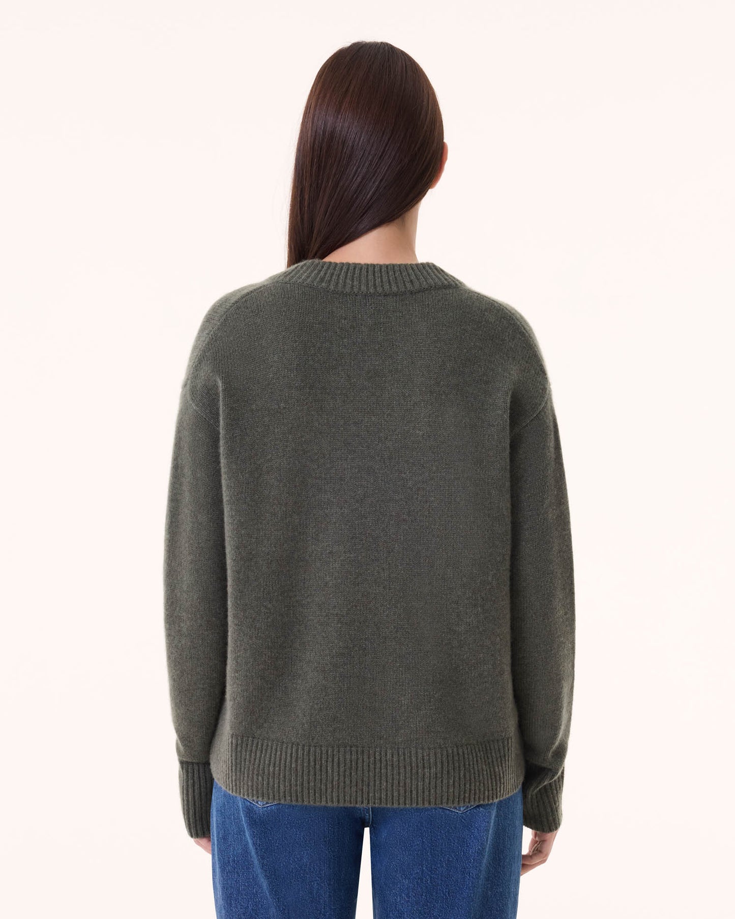 Sweater Lila dark khaki
