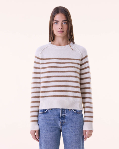 Pull Shima blanc camelo - Image principale