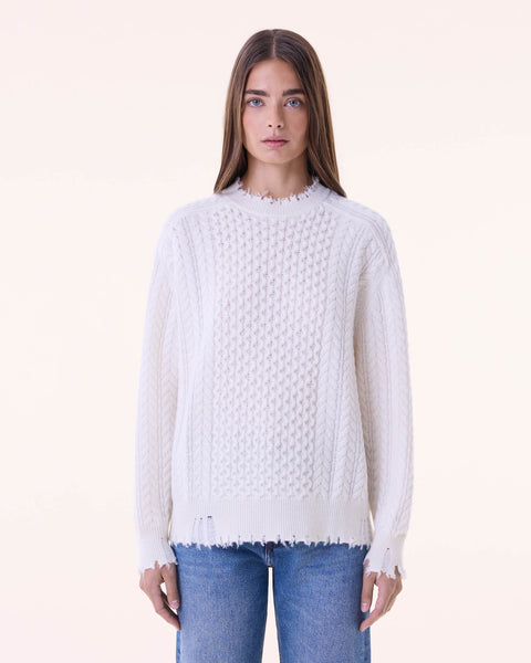 Pull Ita blanc - Image principale