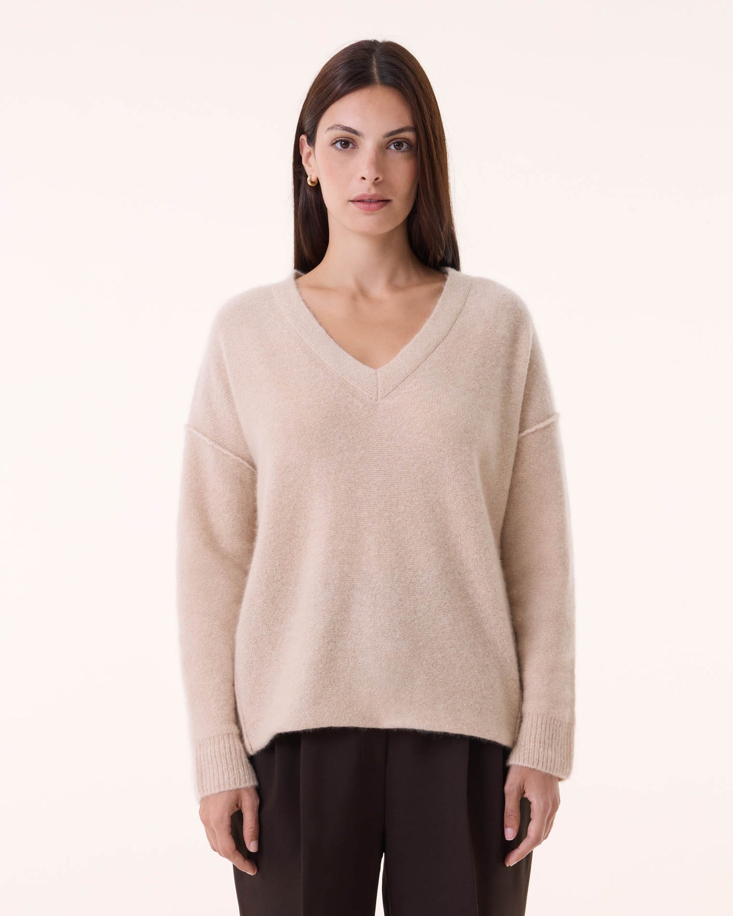 Sweater Catherine marl beige