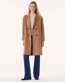 Manteau Kaku marron camelo