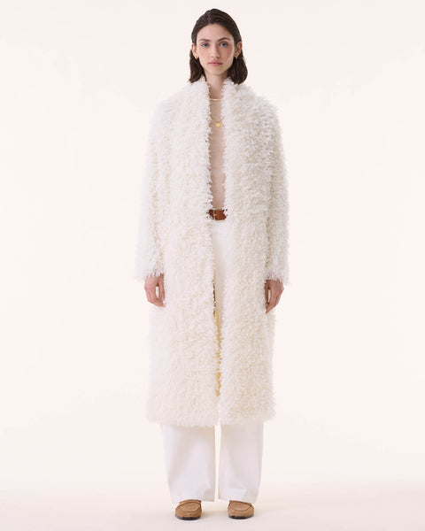 Manteau Yeti blanc - Image principale