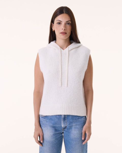 Pull Aila blanc - Image principale
