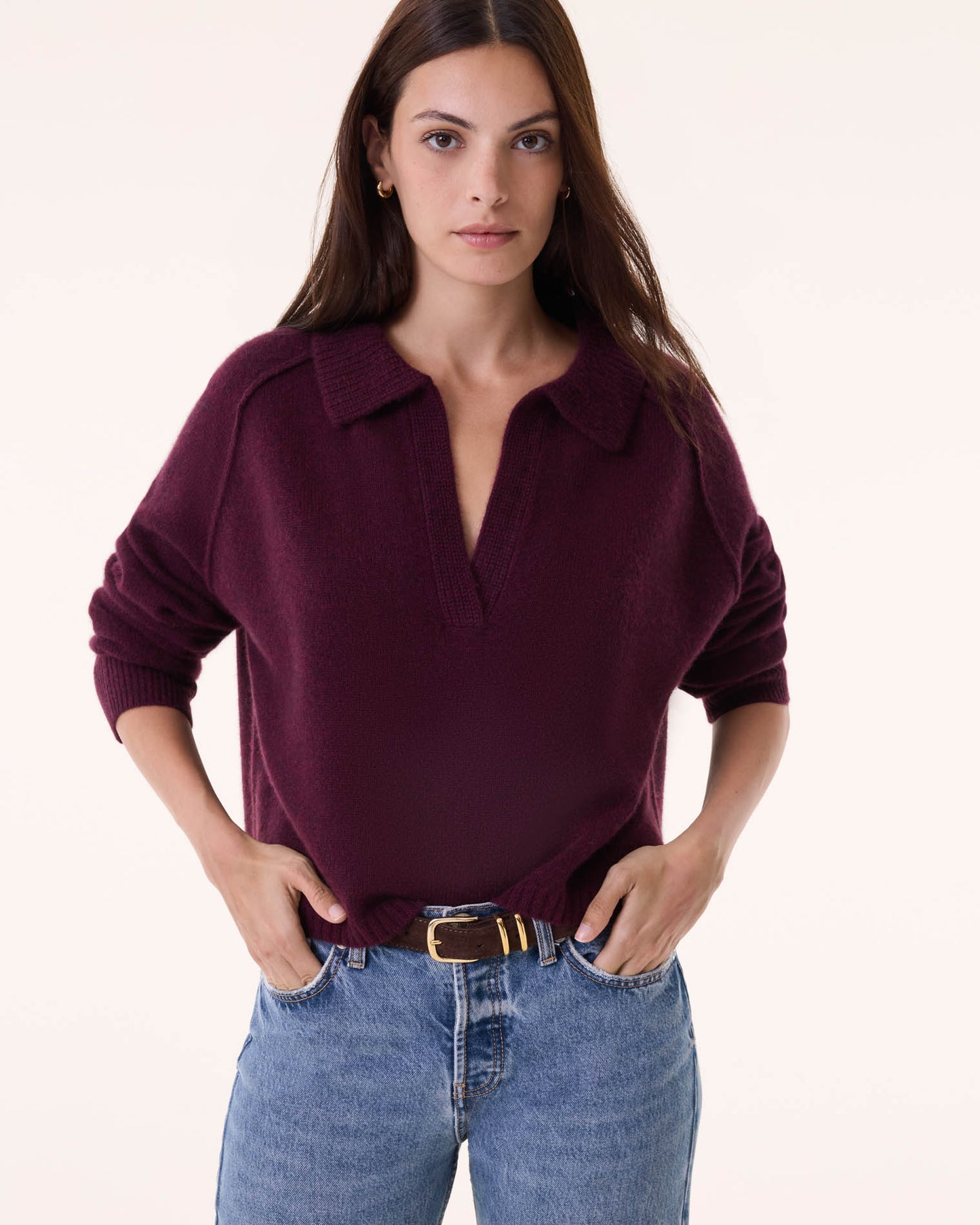 Polo Aenora burgundy