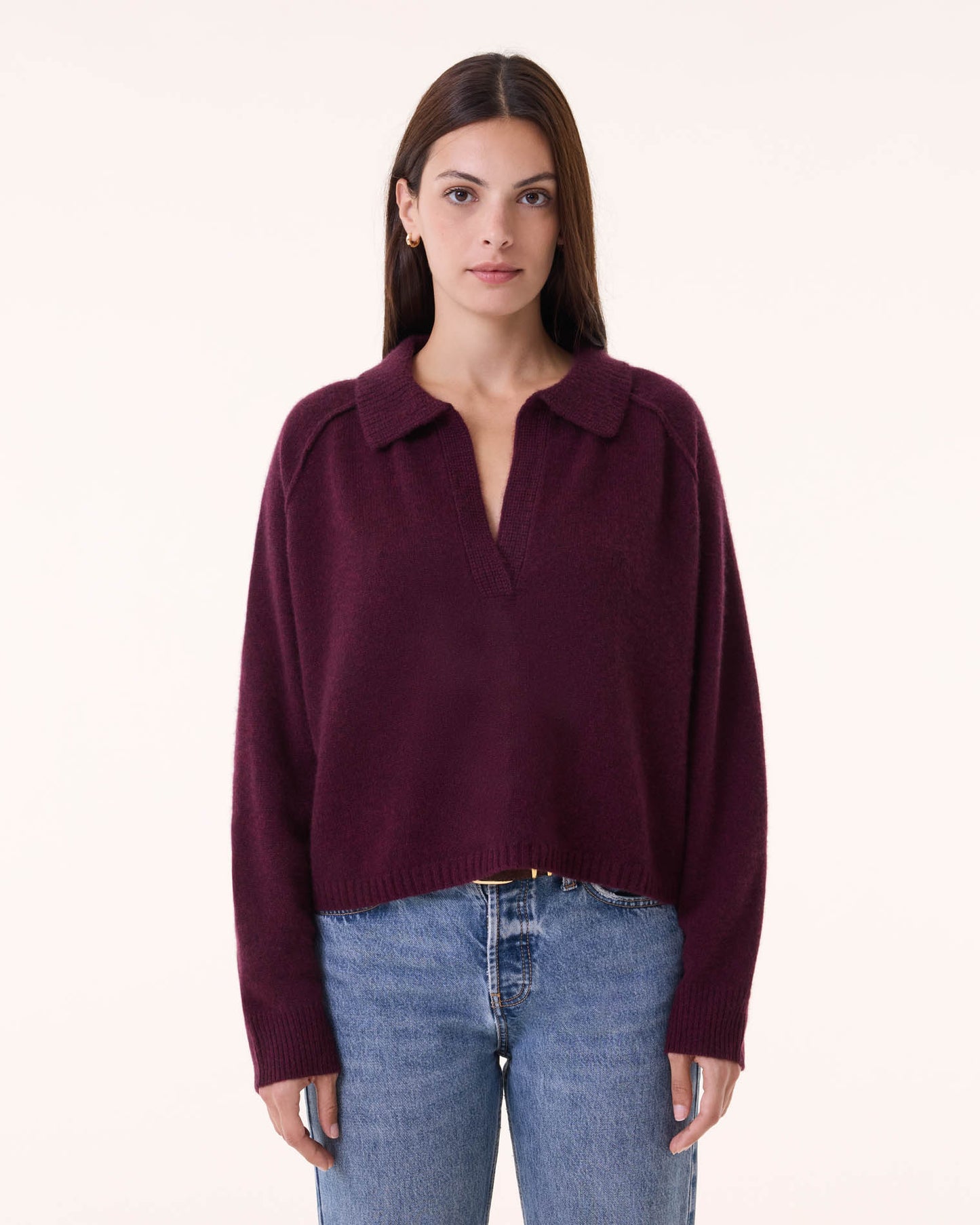 Polo Aenora burgundy