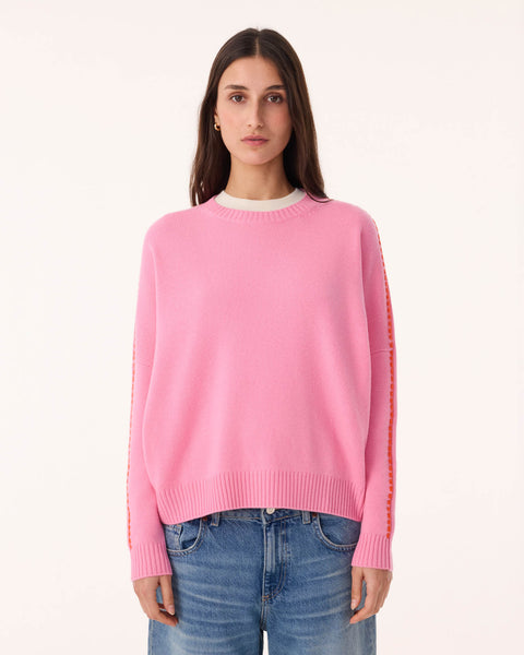 Sweater Amelina bubble pink - Image principale
