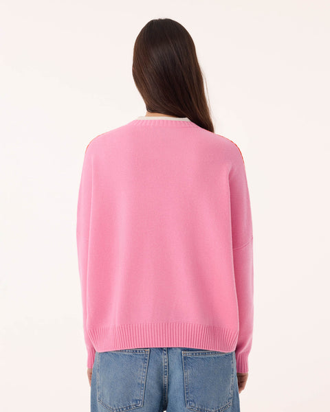 Sweater Amelina bubble pink - Image principale