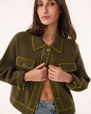 Veste Area vert kombu