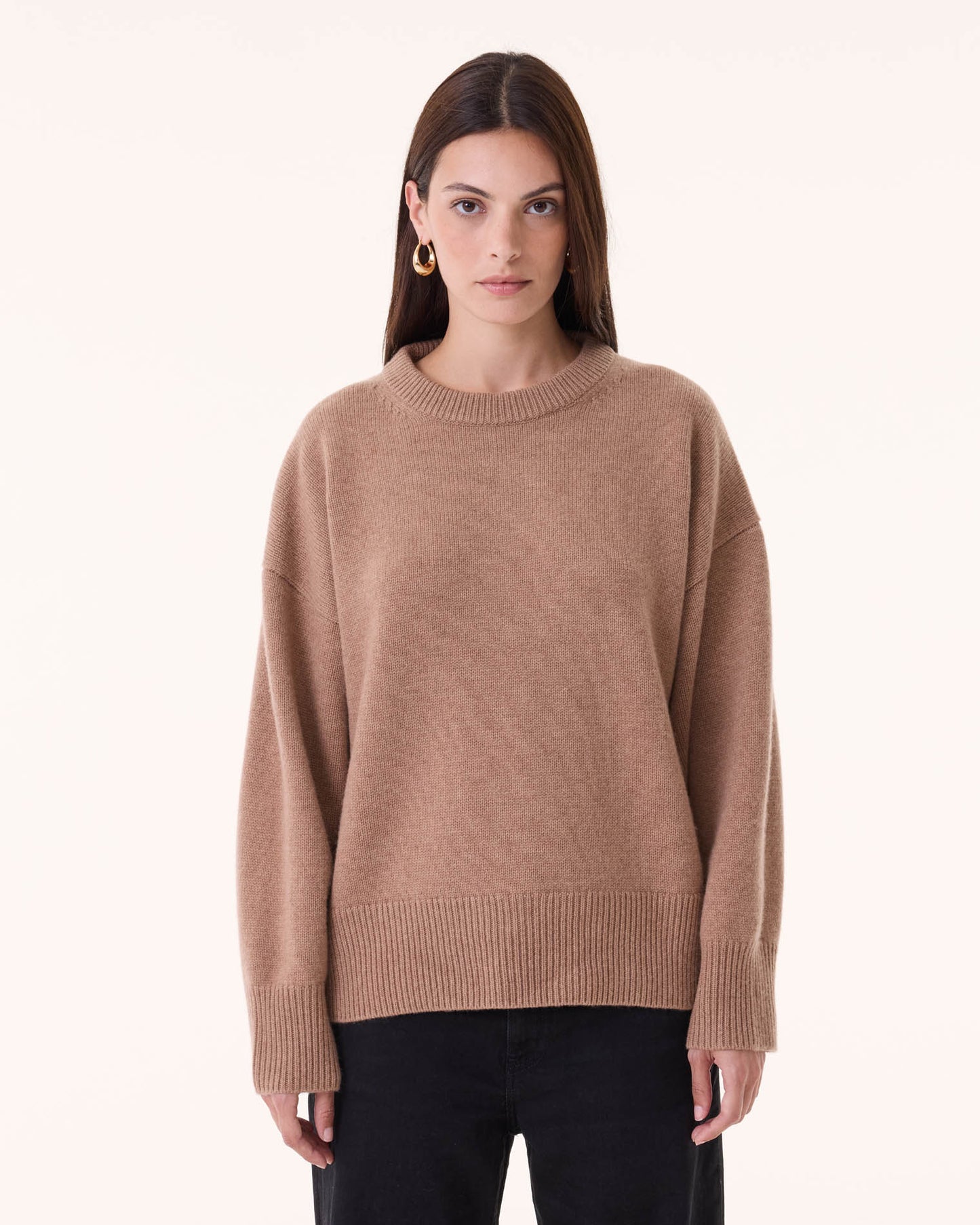 Sweater Benita camelo brown