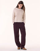 Pull Brooke beige organic