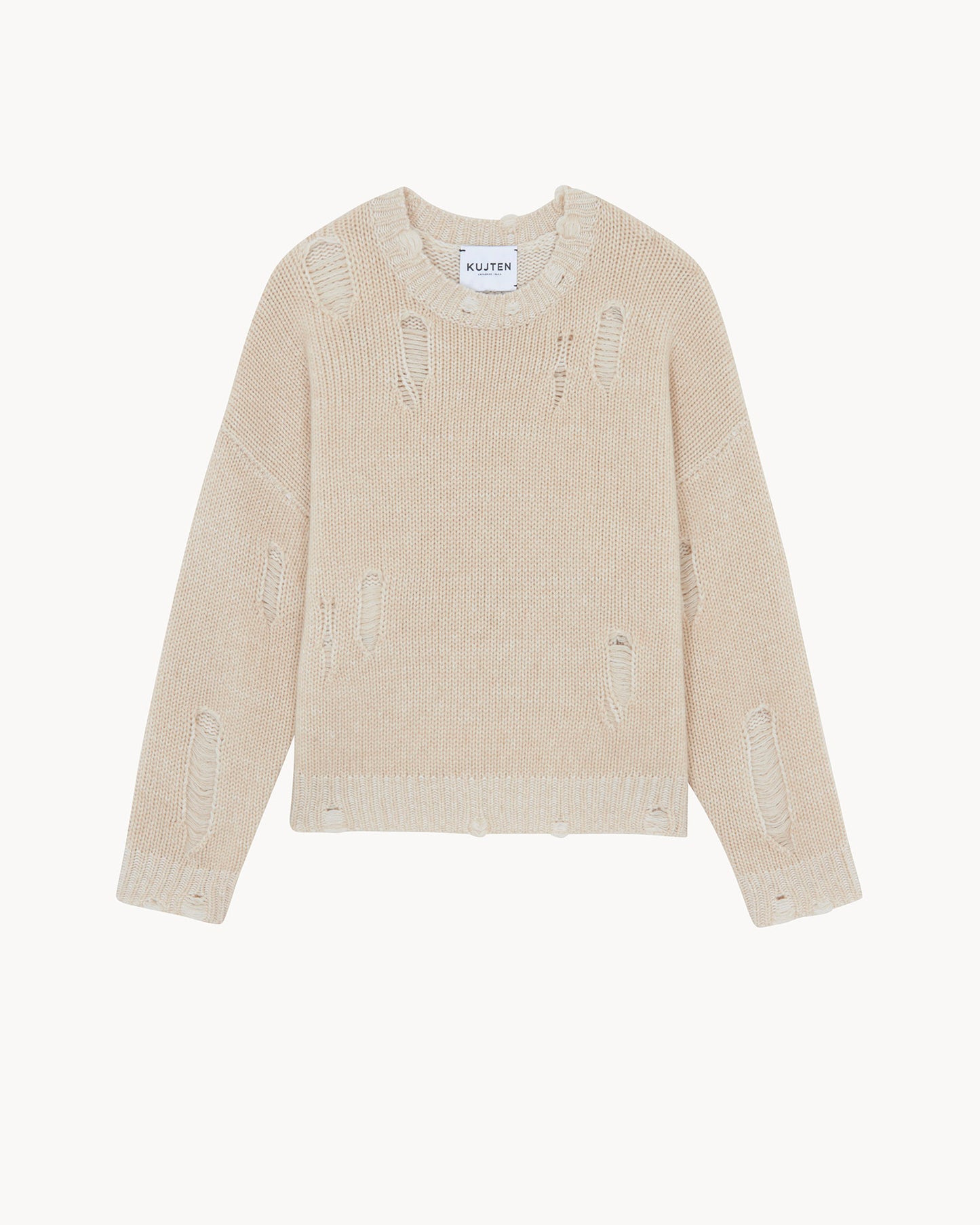 Pull Brooke beige organic