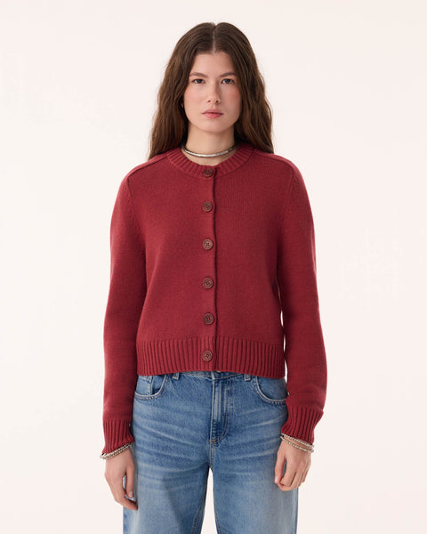 Gilet Caroline Cardigan sierra - Image principale