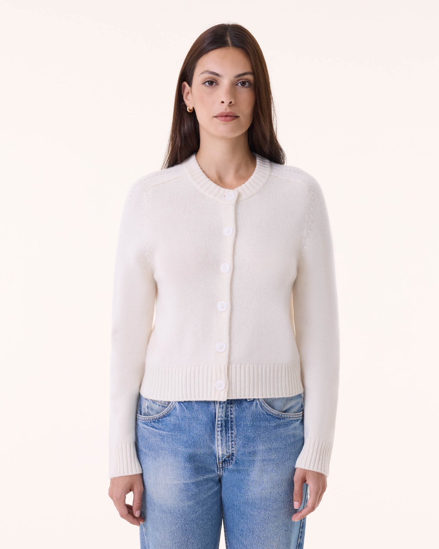 Cardigan Caroline blanc