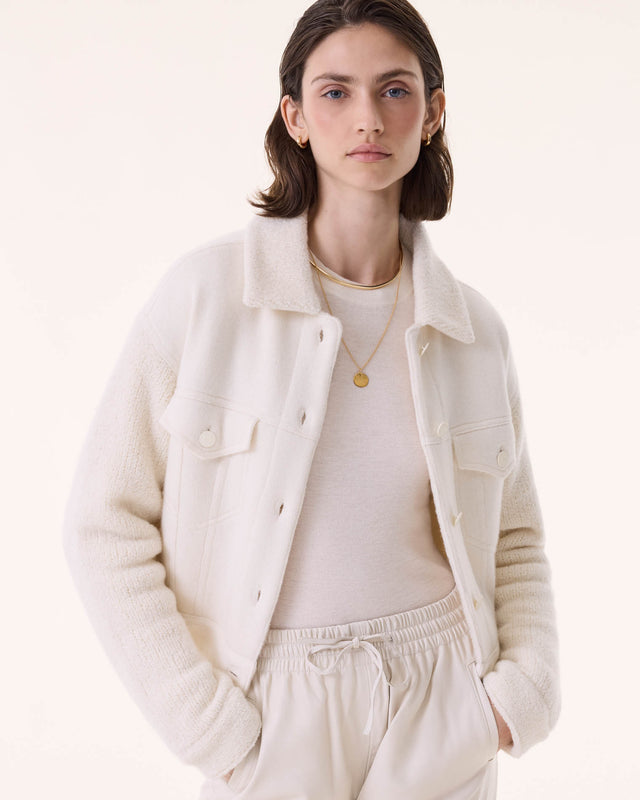 Veste Cassidy blanc - Image principale