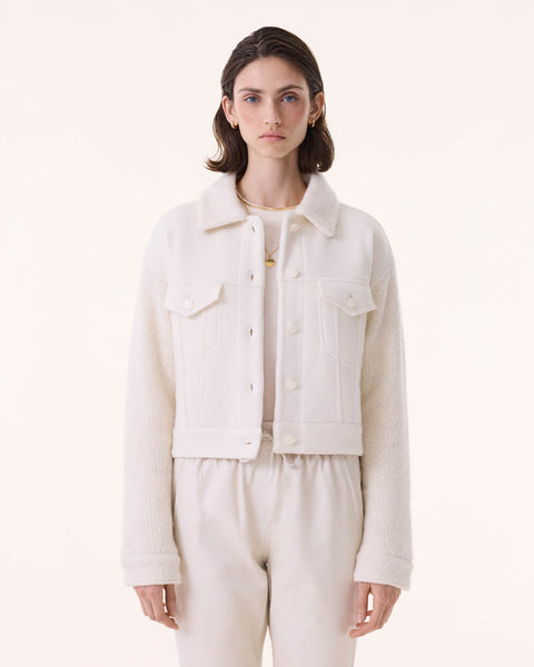 Veste Cassidy blanc - Image principale