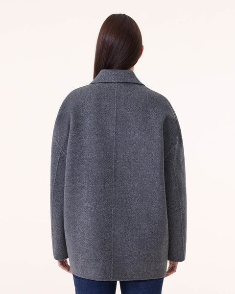 Veste Chacha gris flanelle - Image principale