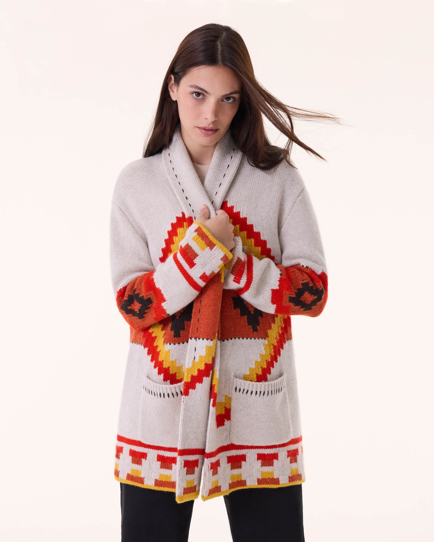 Burnt Orange Cashmere Vest Kujten Cashmere