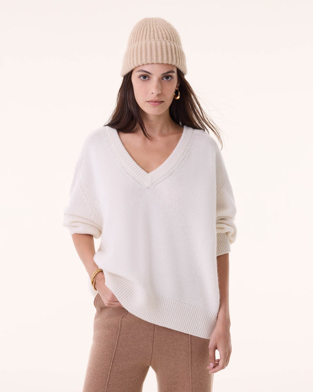 Pull Divee blanc - Image principale