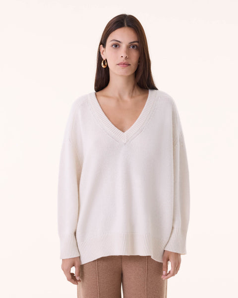 Pull Divee blanc - Image principale