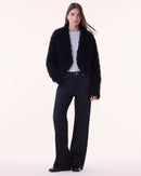 Gilet en cachemire noir pour femme - Kujten