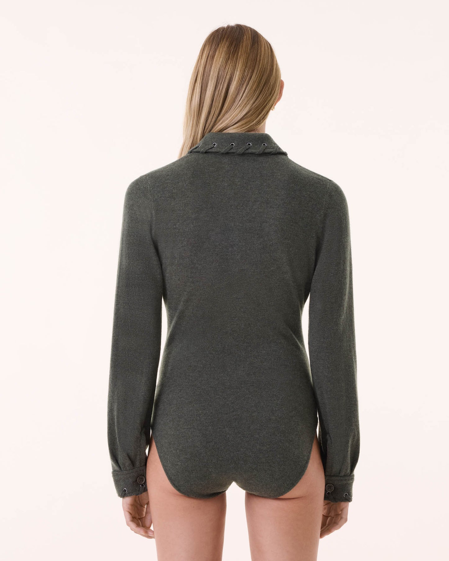 Body July Lacets dark khaki