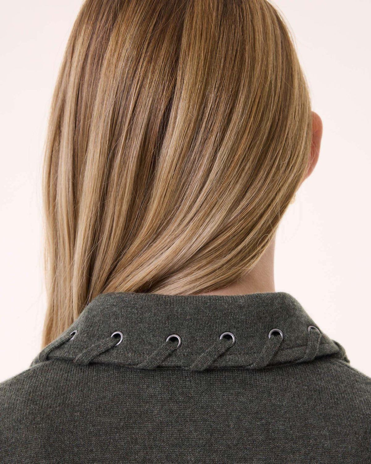 Body july lacets cachemire kaki - Kujten