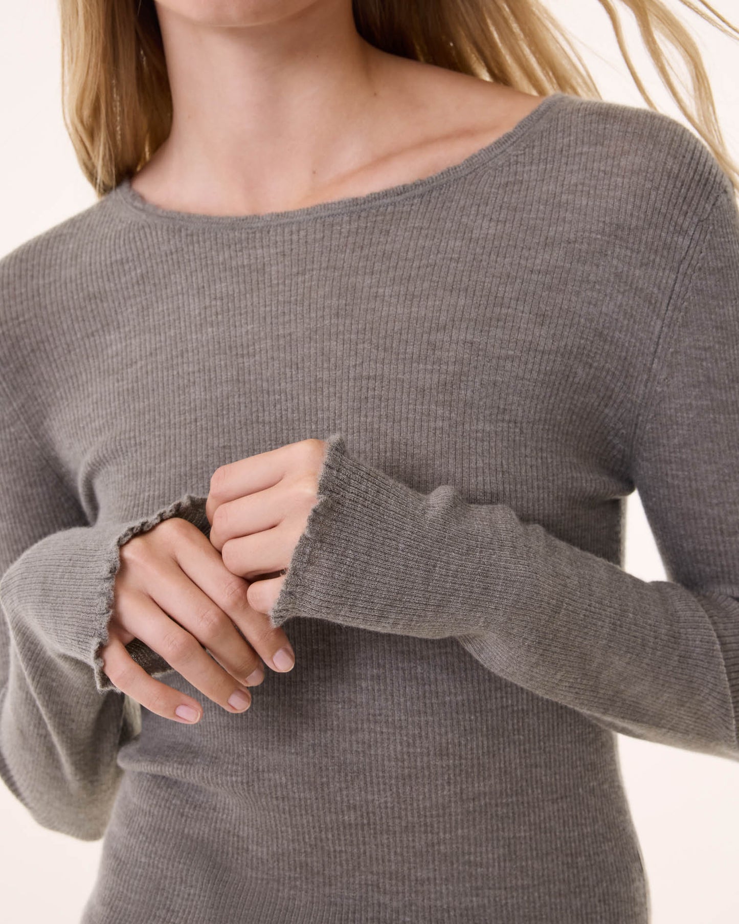 Sweater Karli marl khaki