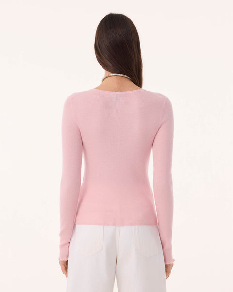 Pull Karli rose vintage - Image 3