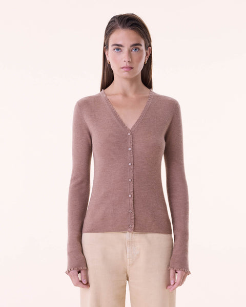 Vest Karlicardi camelo brown - Image principale