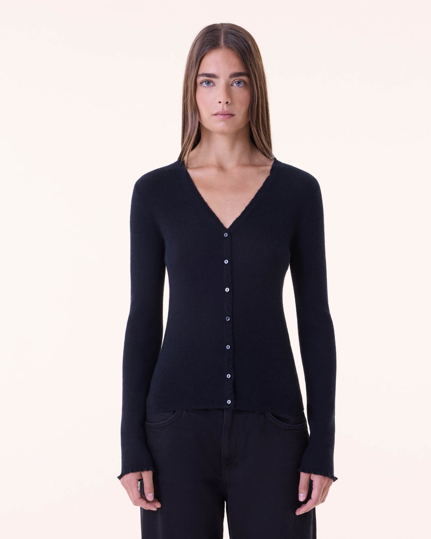 Gilet Karlicardi noir