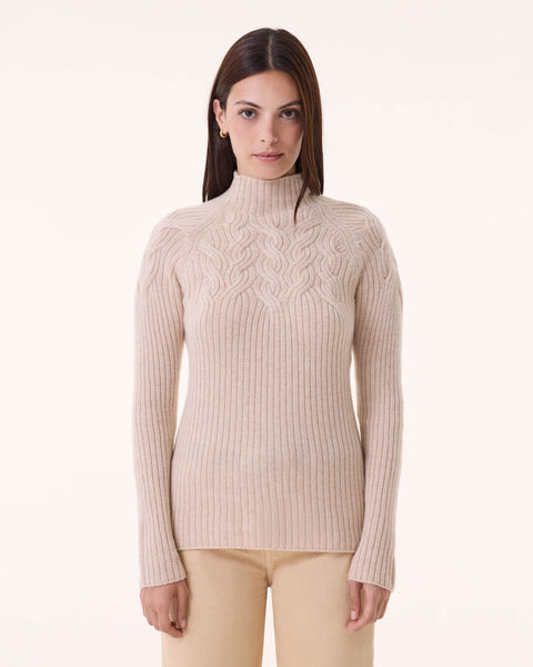 Pull Klea beige organic - Image principale