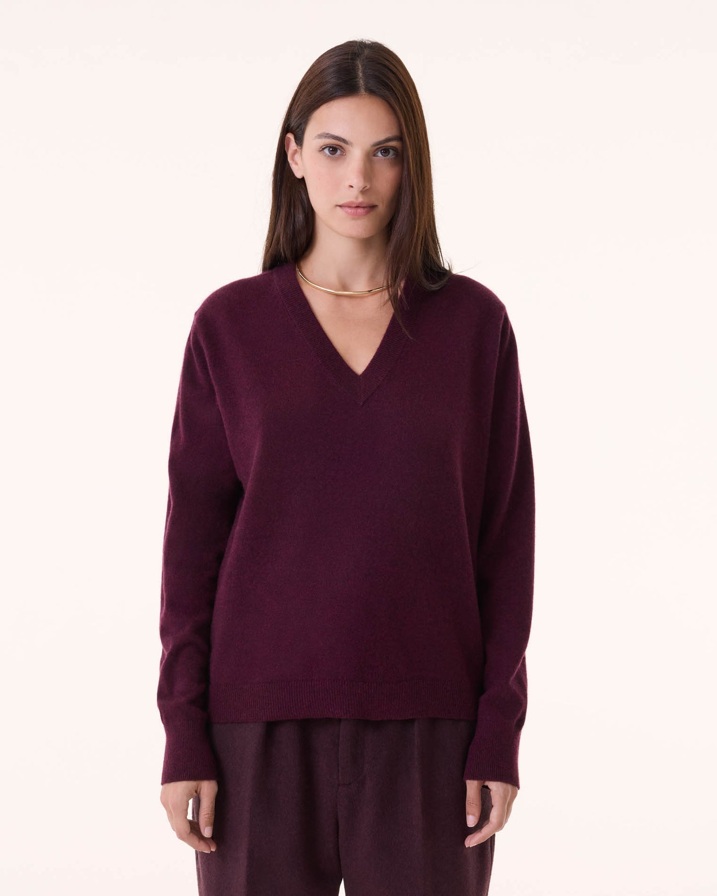 Sweater Lita burgundy
