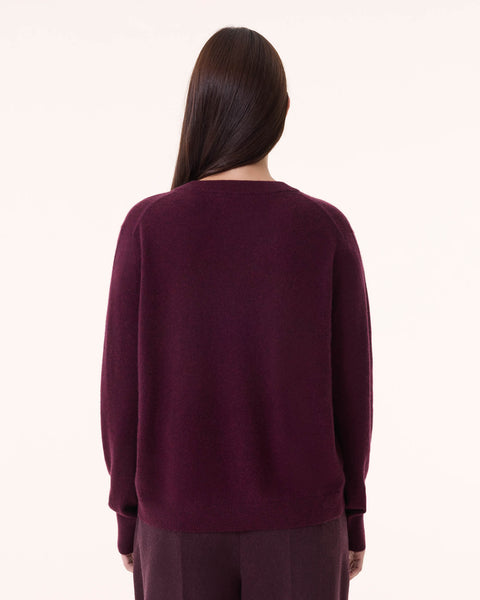 Sweater Lita burgundy - Image principale