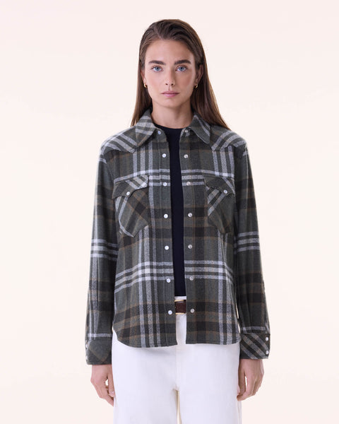 Overshirt Lumber dark khaki - Image principale