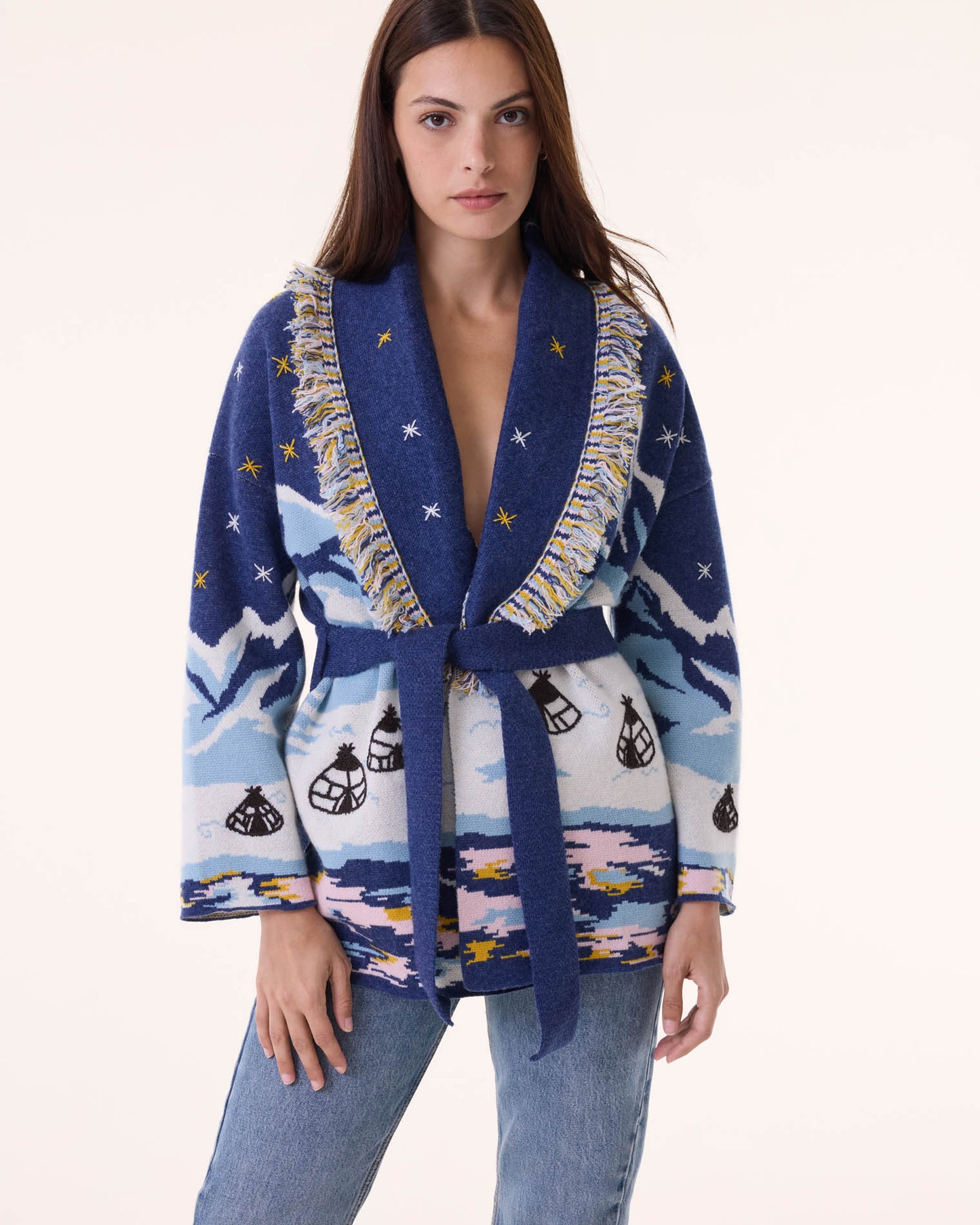 Gilet Mikinuit denim brut