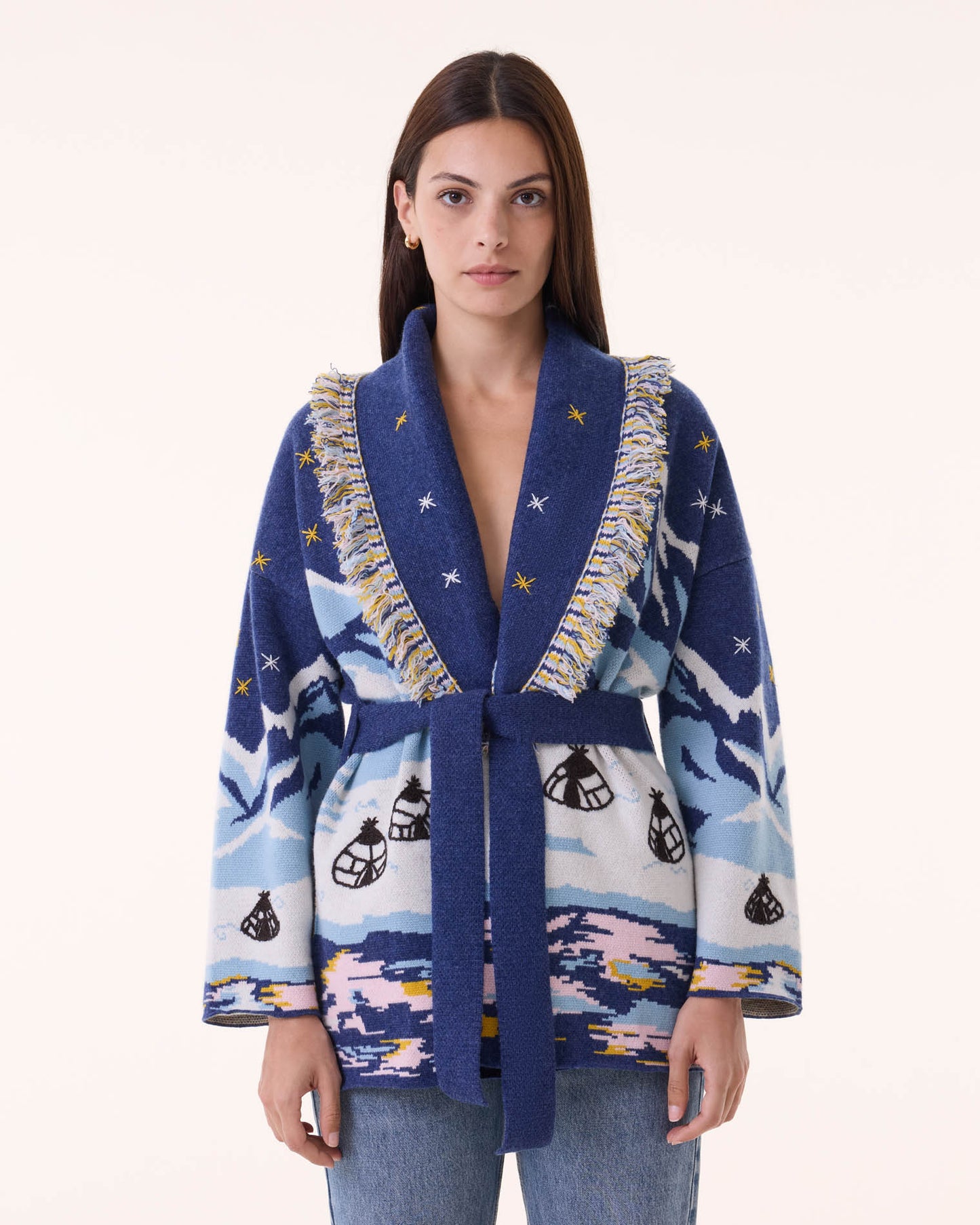 Gilet Mikinuit denim brut