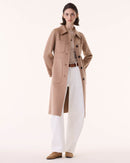 Manteau Montreal marron camelo