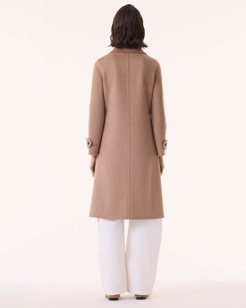 Manteau Montreal marron camelo - Image principale